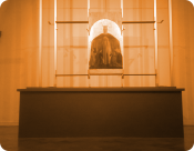 Polittico "Madonna della Misericordia" Piero della Francesca. Nuova struttura di collocazione e veste espositiva. 